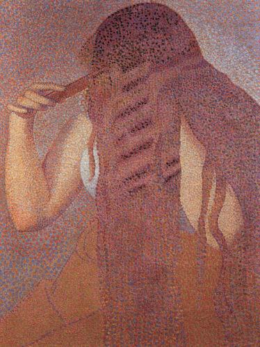 Woman Combing her Hair, Henri Edmond Cross